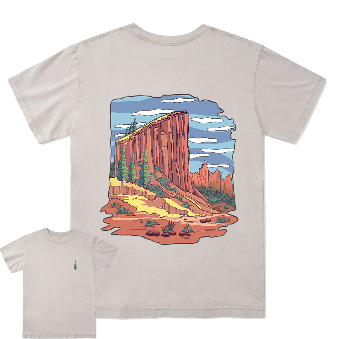 Zion National Park Washed Tee Washed Tee