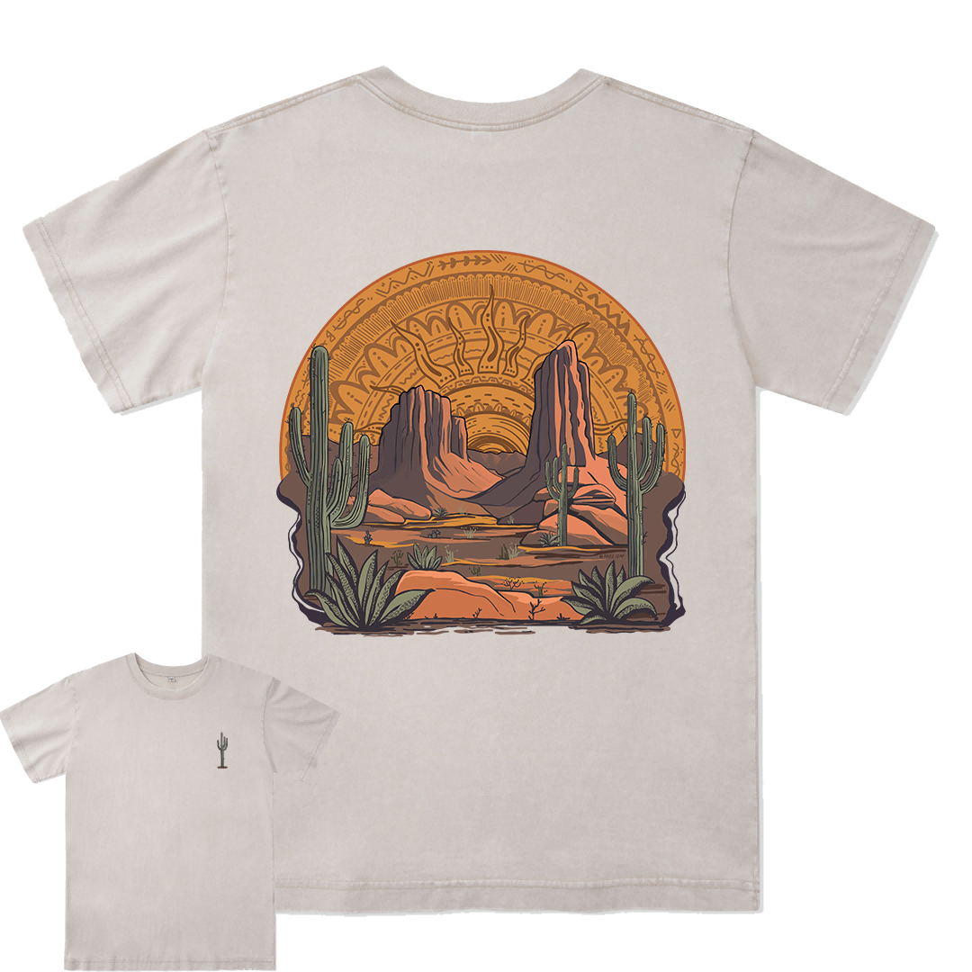 Golden Desert Washed Tee