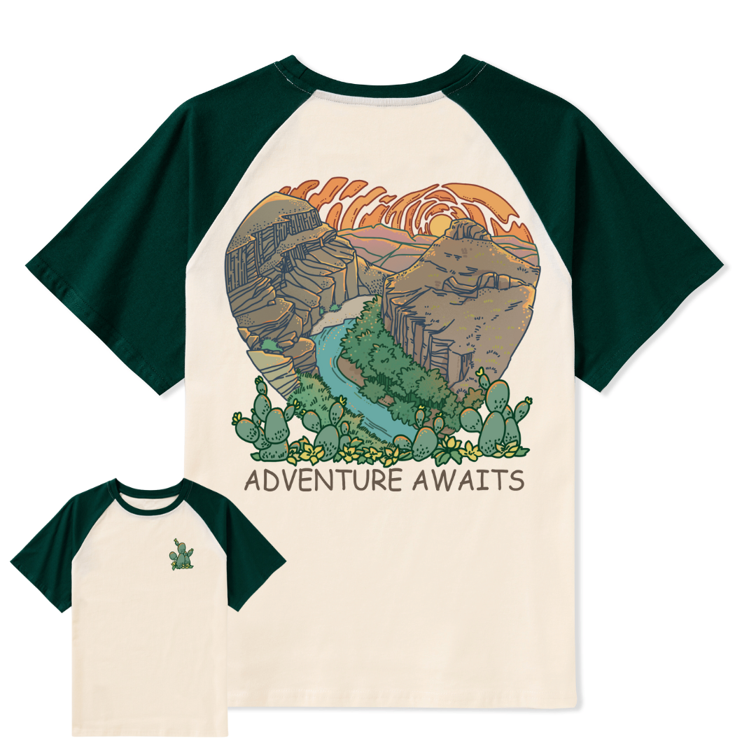 Big Bend National Park Raglan Short Sleeve Top