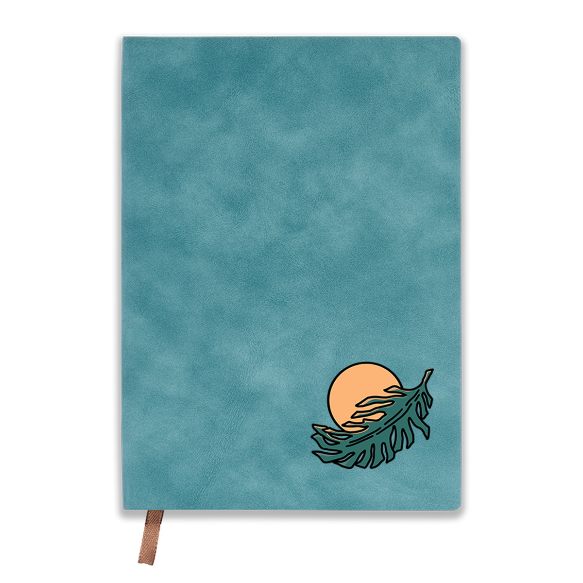 Freeleaf Hawaiian Vacation Vintage Leather Notebook