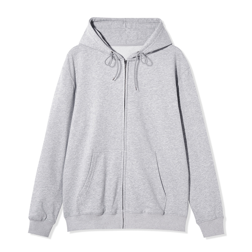 Freeleaf Sunset Reverie Unisex Back-printed Fleece Full-Zip Hoodie