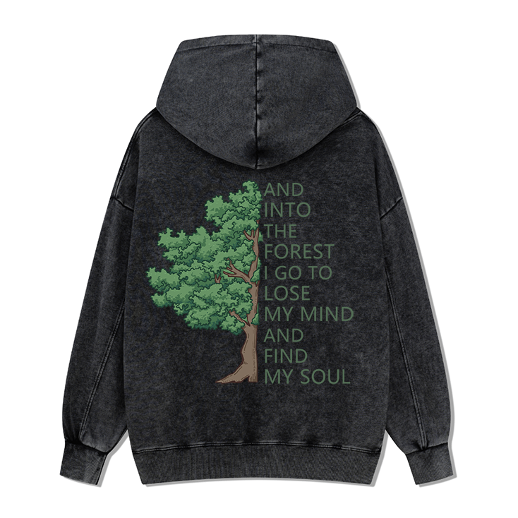 Freeleaf Into Forest And Find My Soul Unisex Hoodie