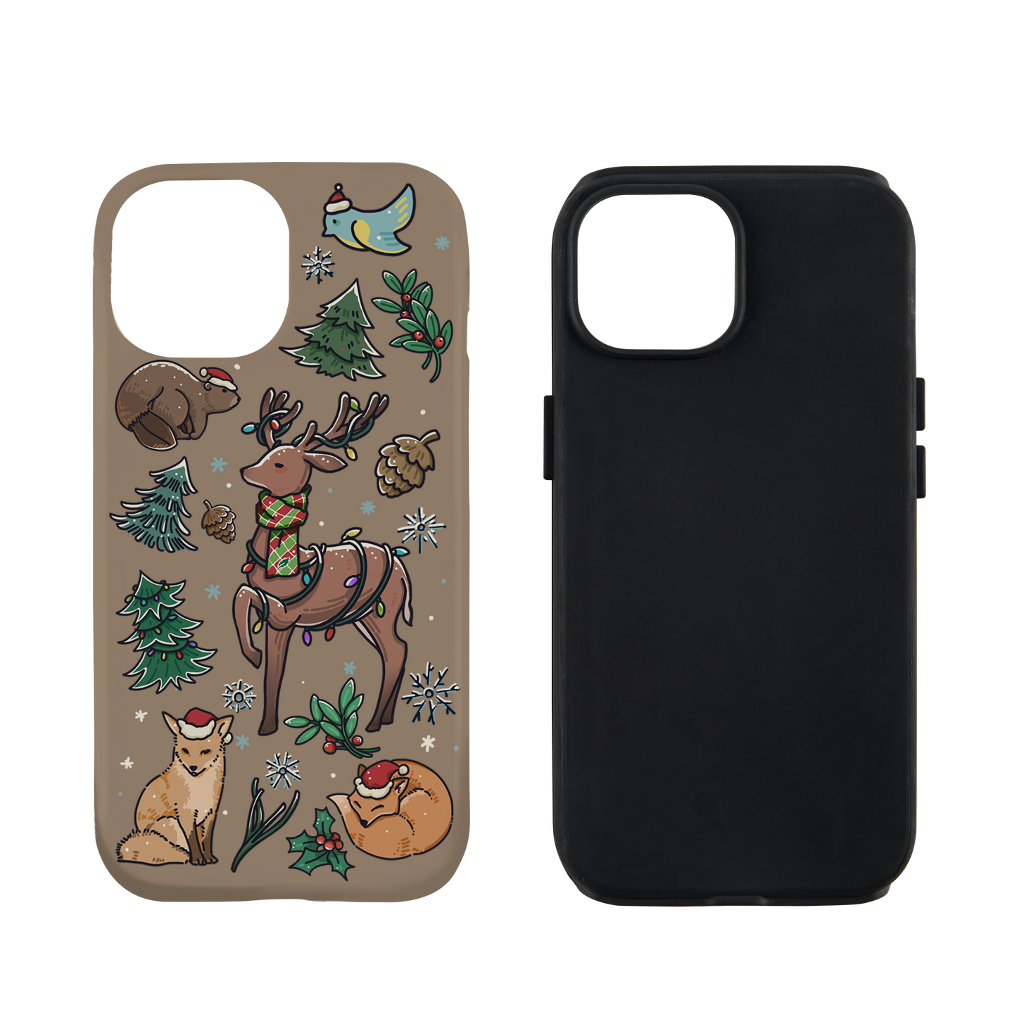 freeleaf-yellowstone-christmas-wonderland-iphone-case