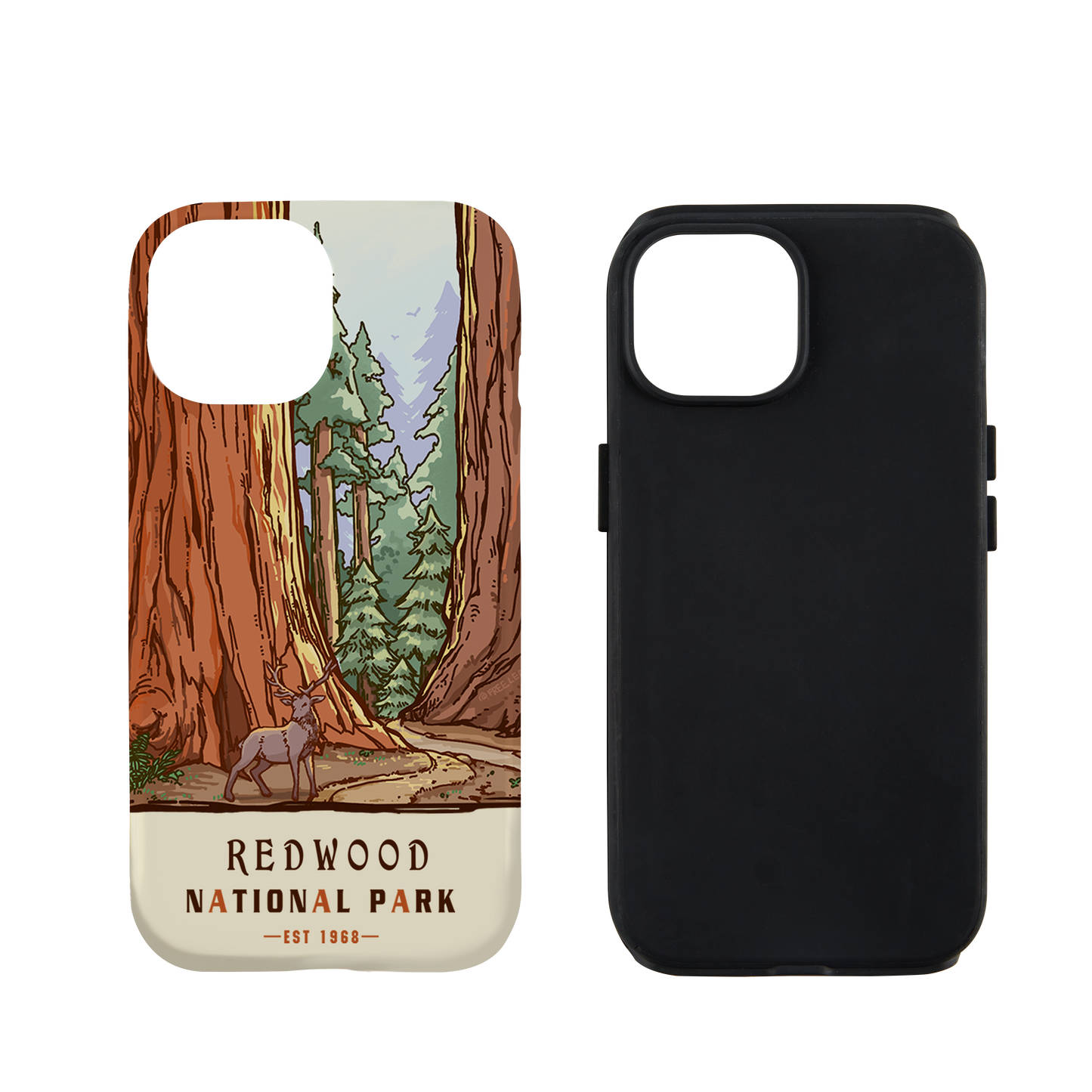 freeleaf-redwood-national-park-iphone-case