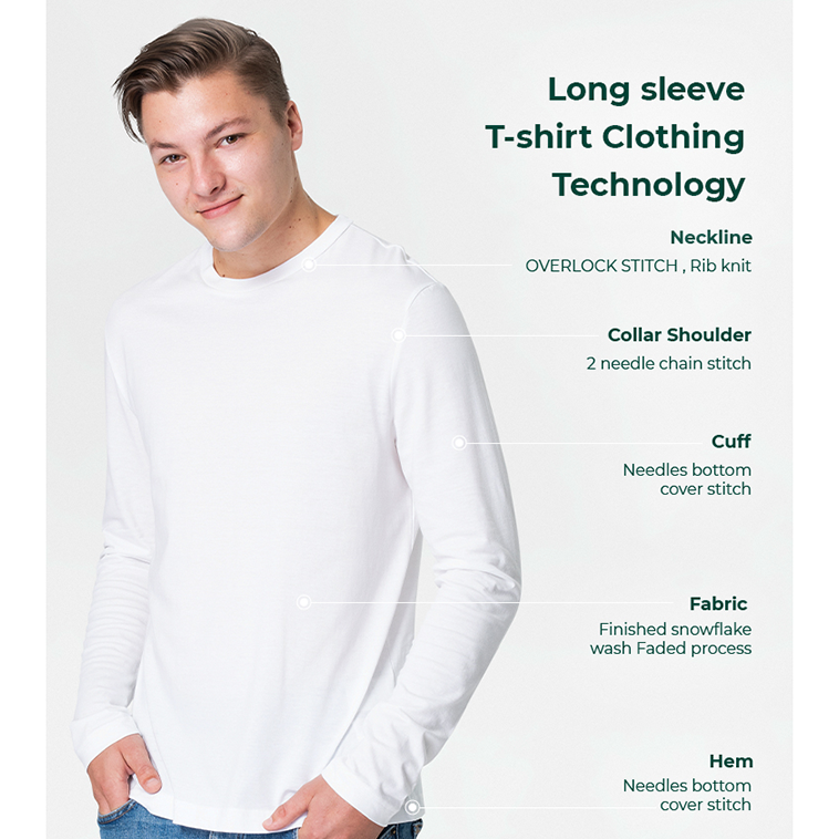 Vitality Cabin Washed Long Sleeve Top