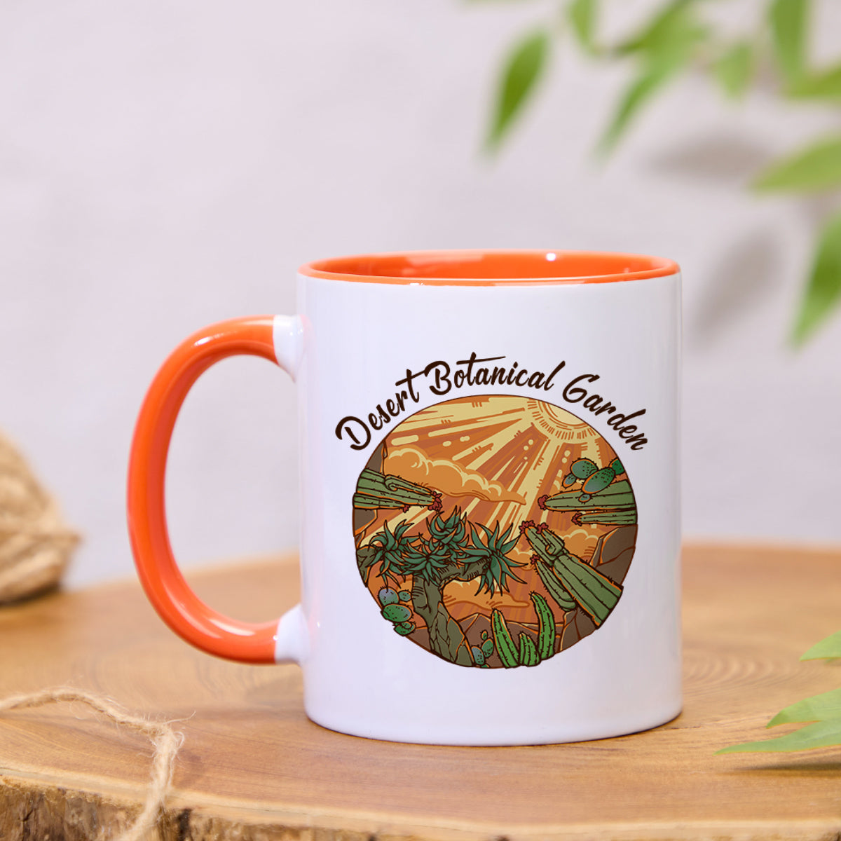 Freeleaf Desert Park Colorful Ceramic Mug
