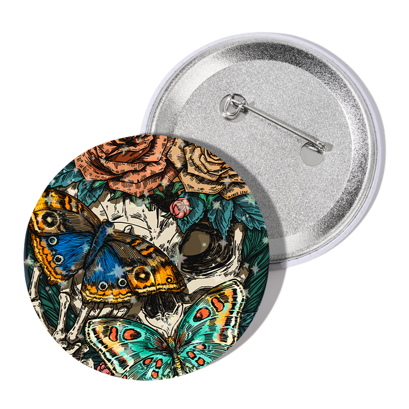 freeleaf-floral-skull-badge-pin