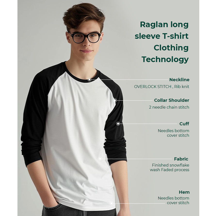 Freeleaf Elf Viligis Unisex Nature Inspired Raglan Sleeve Top
