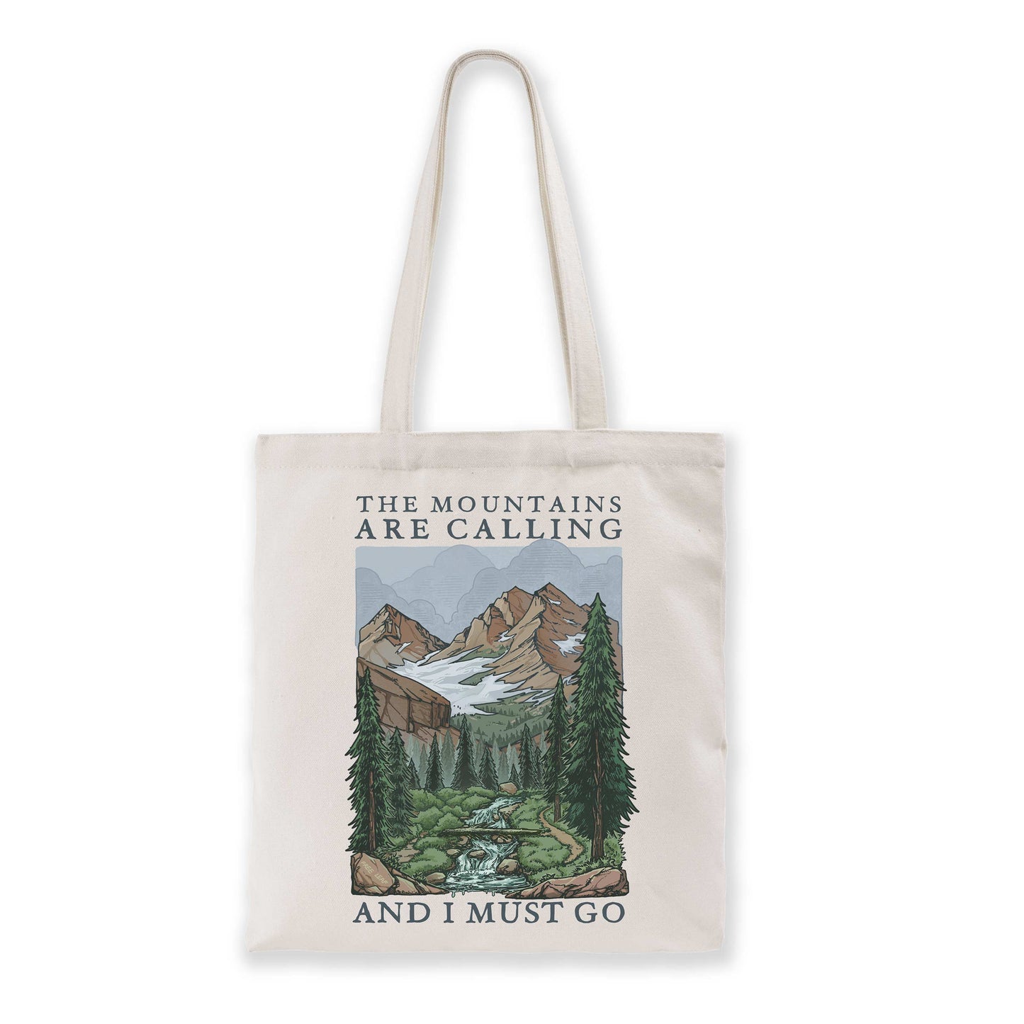 Freeleaf The Mountains Are Calling Tote Bag