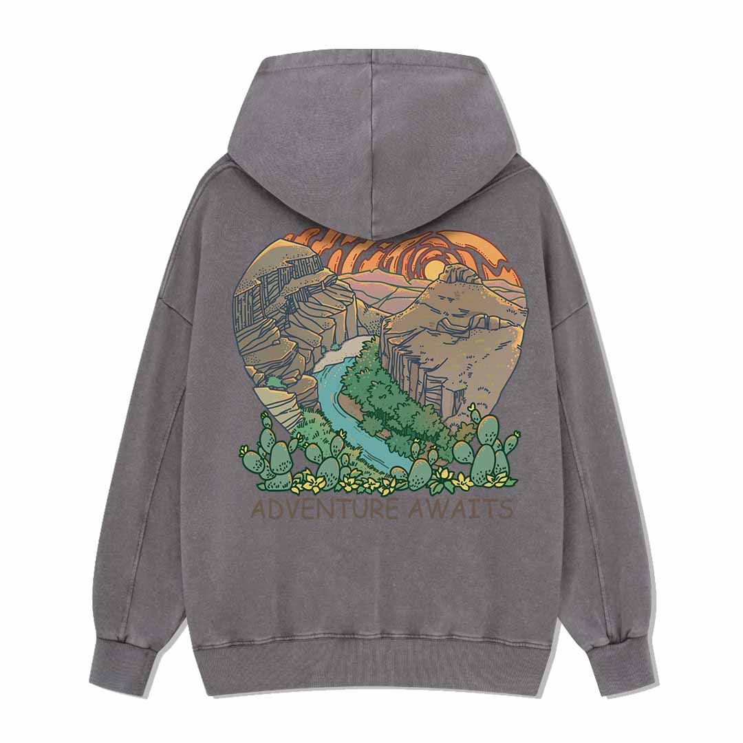 Big Bend National Park Washed Hoodie
