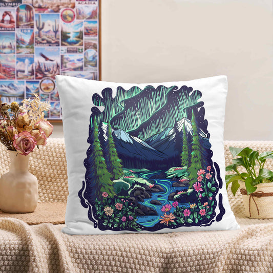 Freeleaf Aurora Short Plush Cushion Pillow