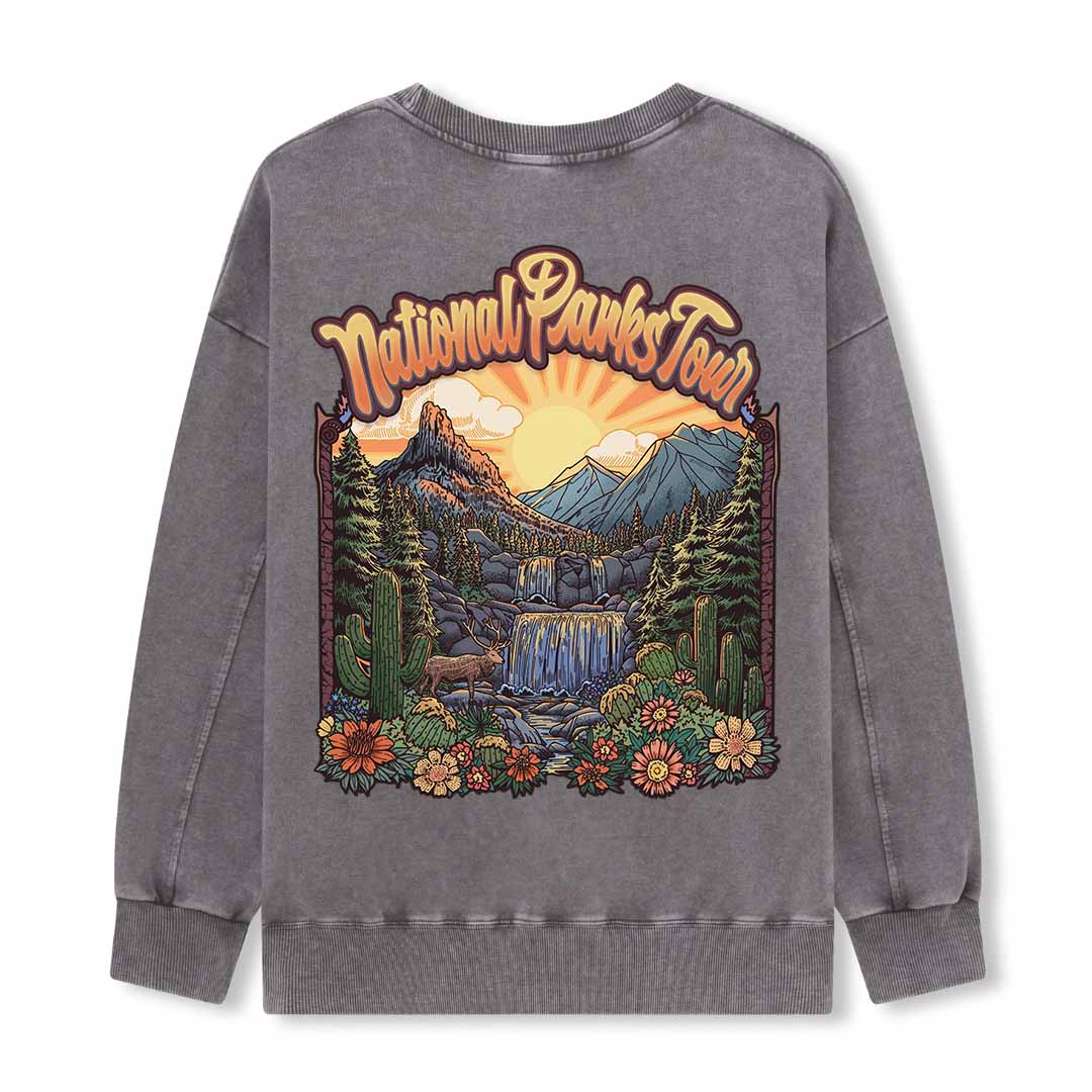 National Parks Tour Washed Sweatshirt