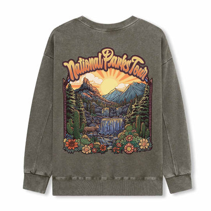 National Parks Tour Washed Sweatshirt