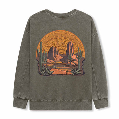 Golden Desert Washed Sweatshirt