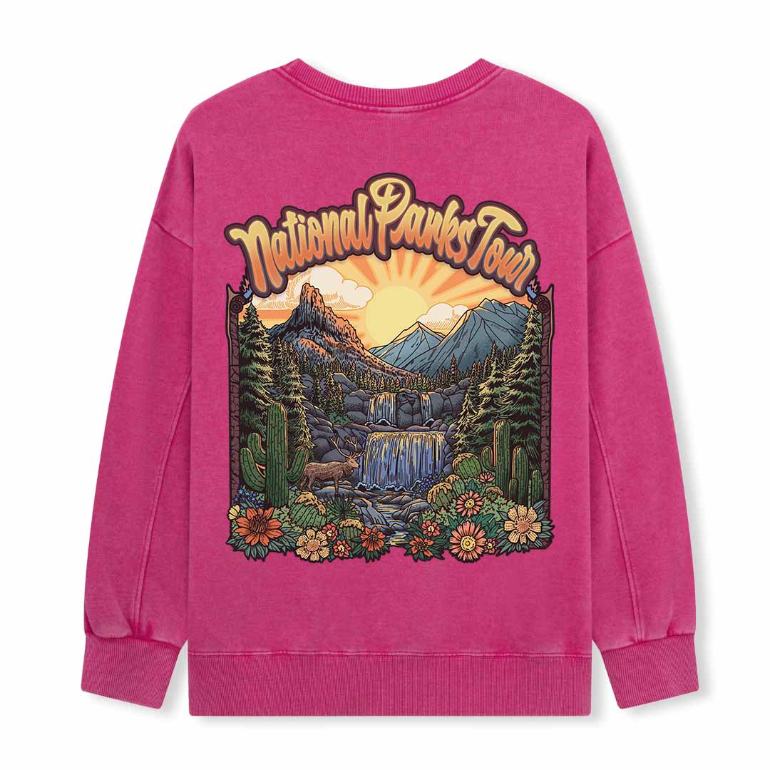 National Parks Tour Washed Sweatshirt