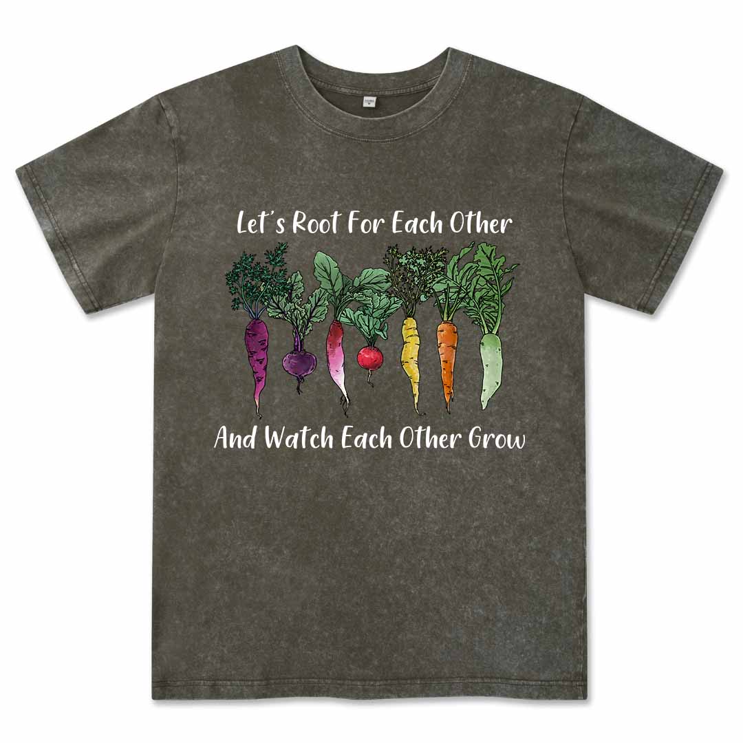 Let Root For Each Other Washed Tee
