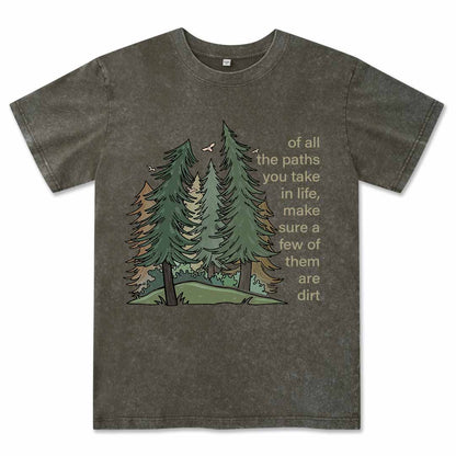 Path Of Life Washed Tee