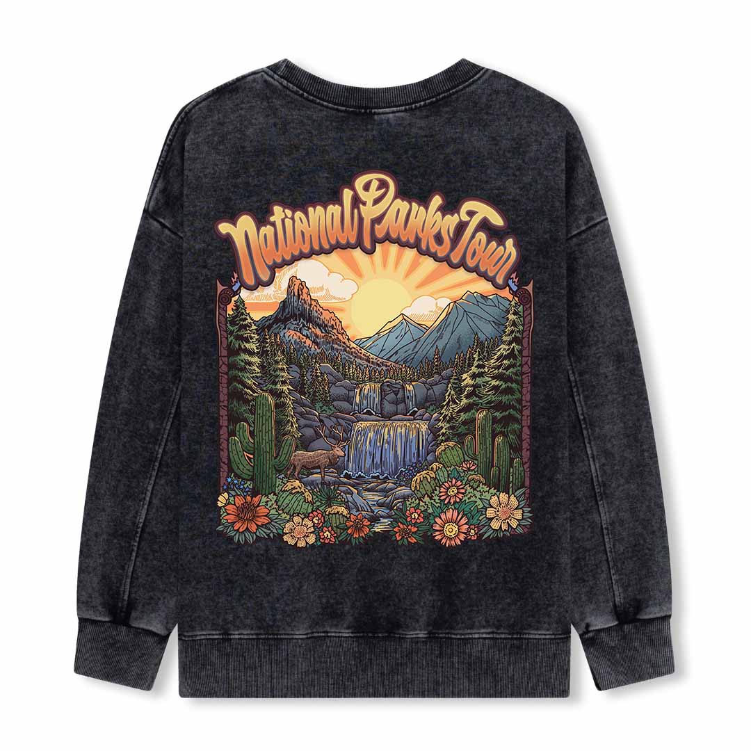 National Parks Tour Washed Sweatshirt