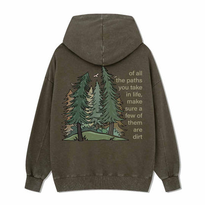 Path Of Life Washed Hoodie
