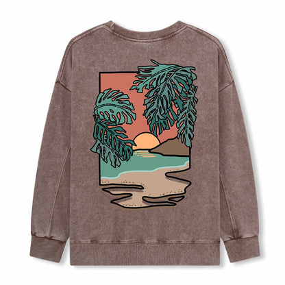 Hawaiian Vacation Washed Sweatshirt