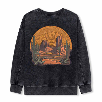 Golden Desert Washed Sweatshirt