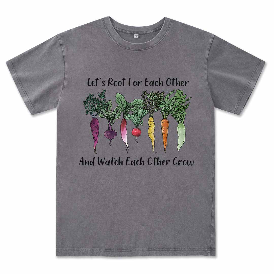 Let Root For Each Other Washed Tee