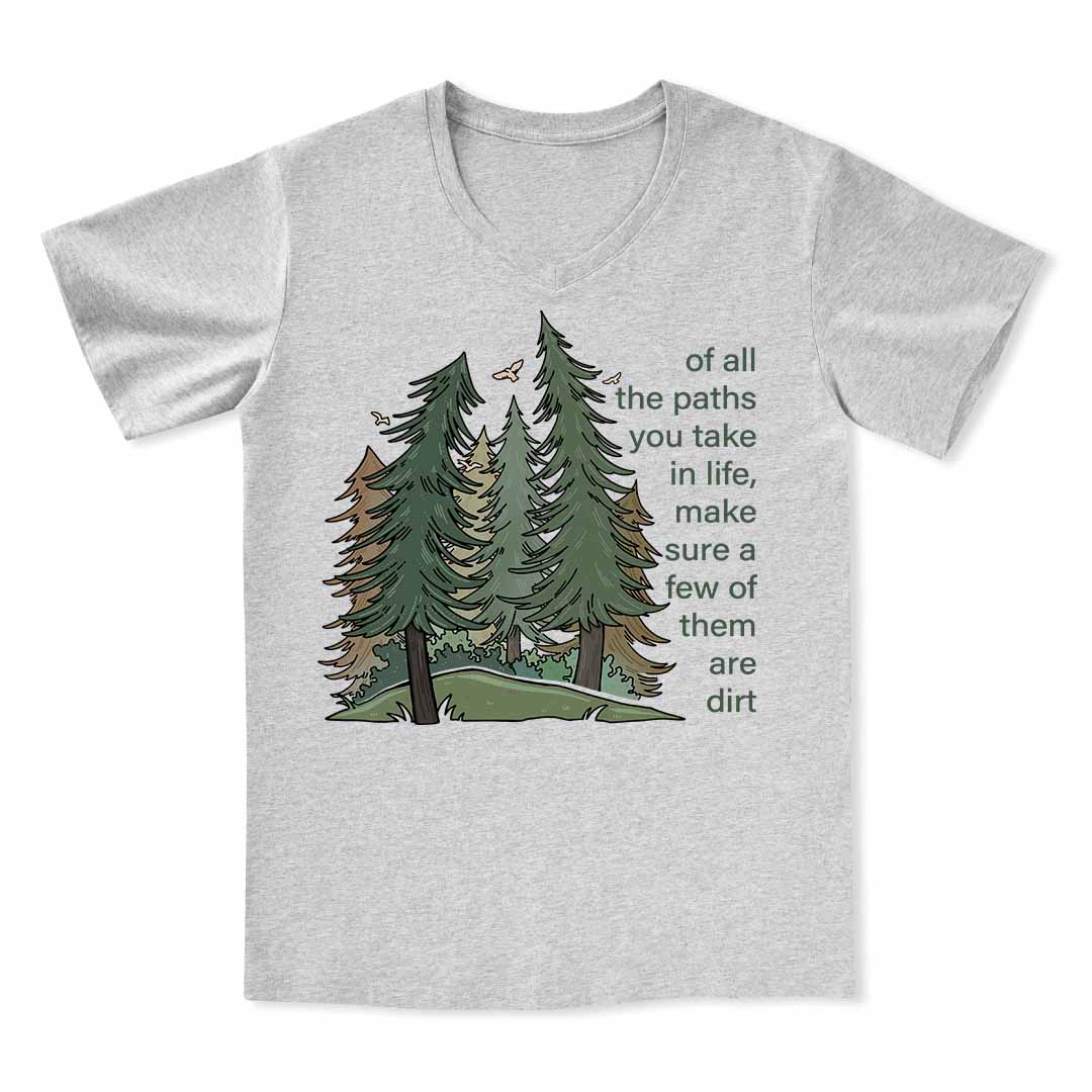 Path Of Life V-neck Tee