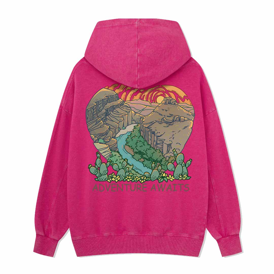 Big Bend National Park Washed Hoodie