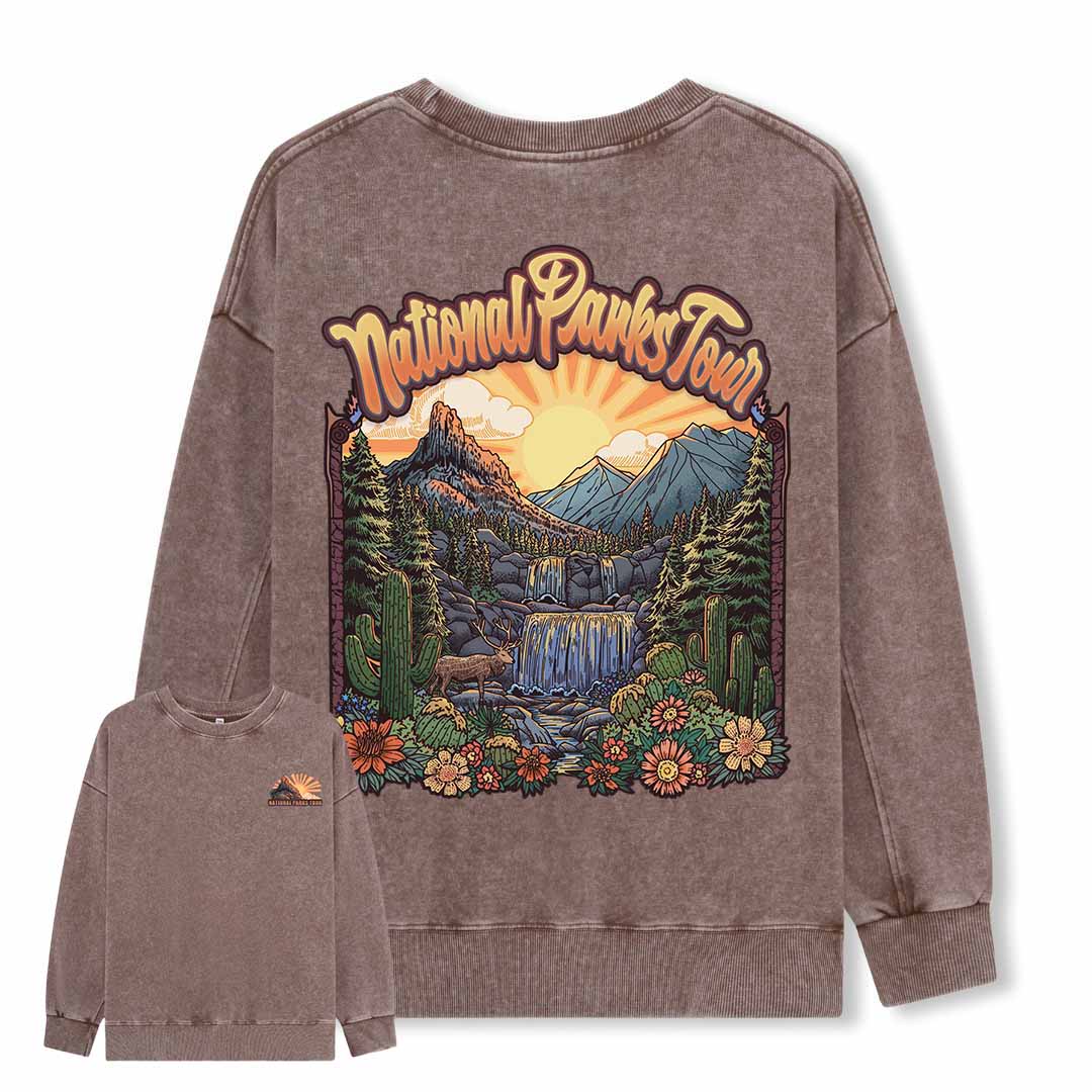 National Parks Tour Washed Sweatshirt