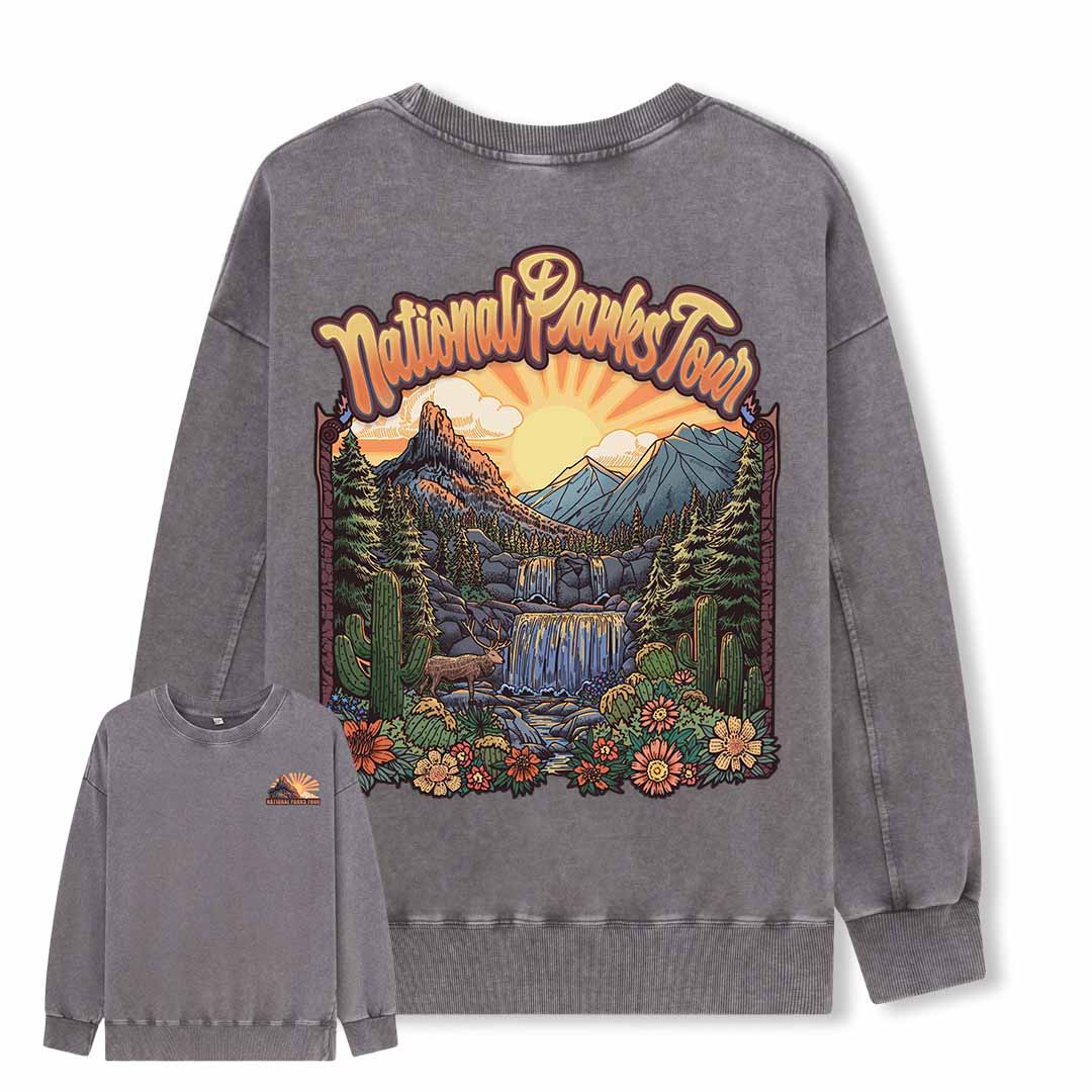 National Parks Tour Washed Sweatshirt
