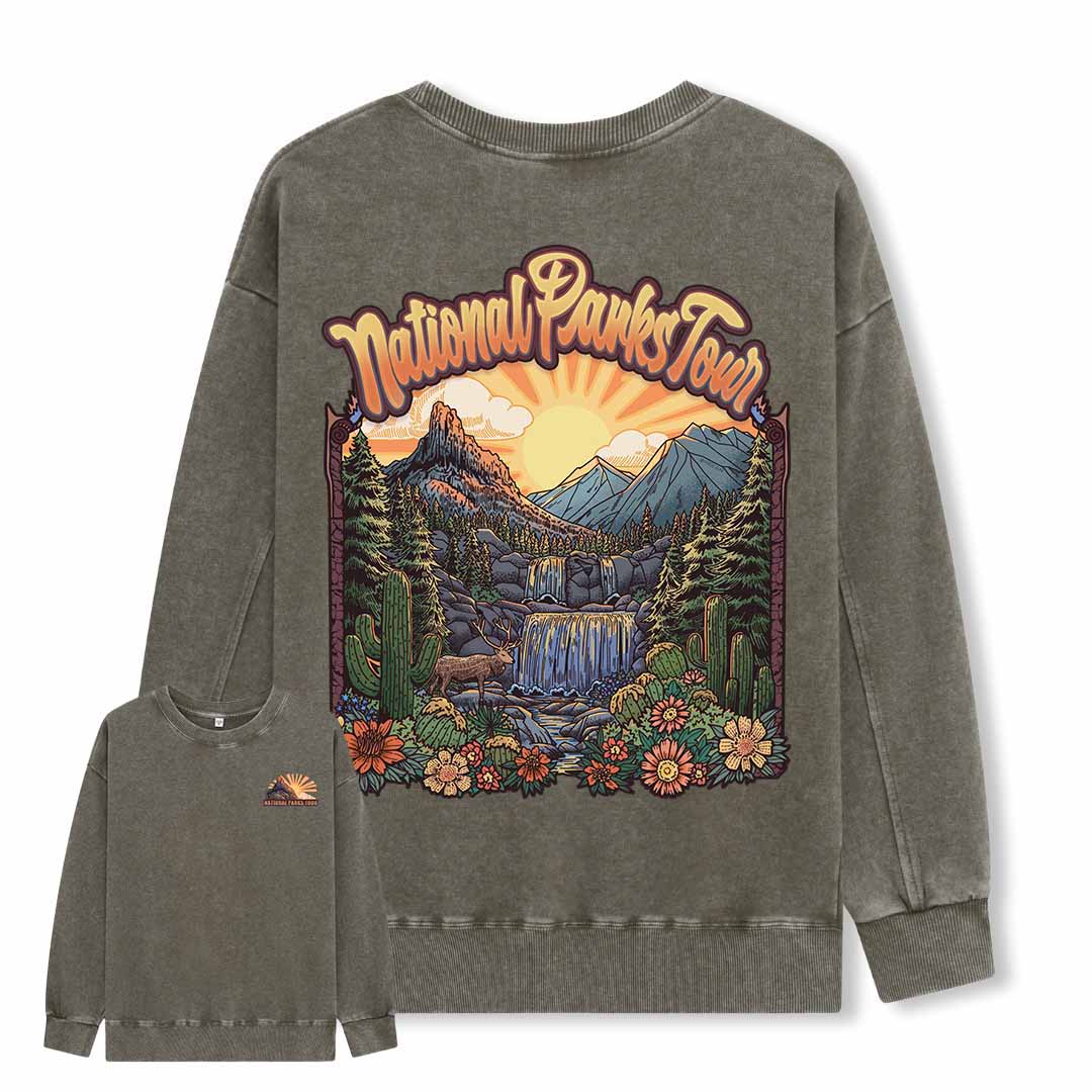 National Parks Tour Washed Sweatshirt
