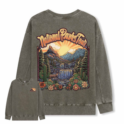 National Parks Tour Washed Sweatshirt