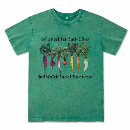 Let Root For Each Other Washed Tee