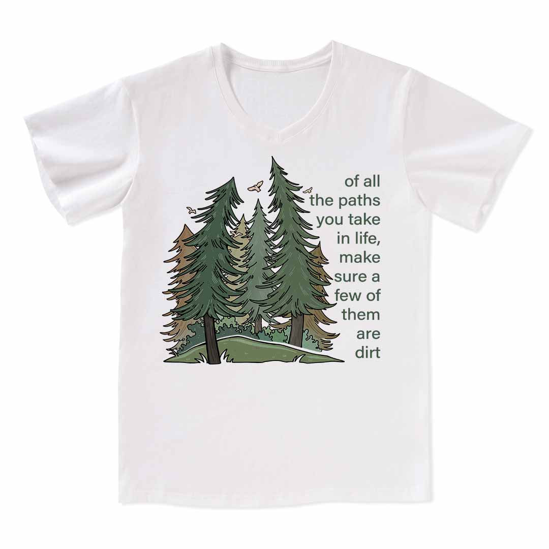 Path Of Life V-neck Tee