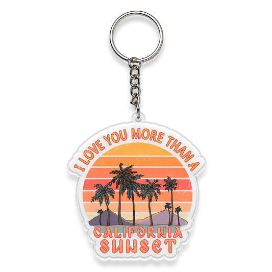 Freeleaf Sunset Reverie Double-Sided Acrylic Keychain