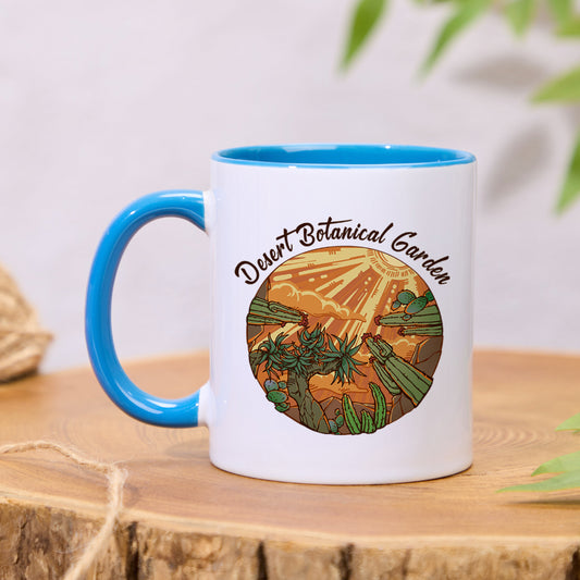 Freeleaf Desert Park Colorful Ceramic Mug