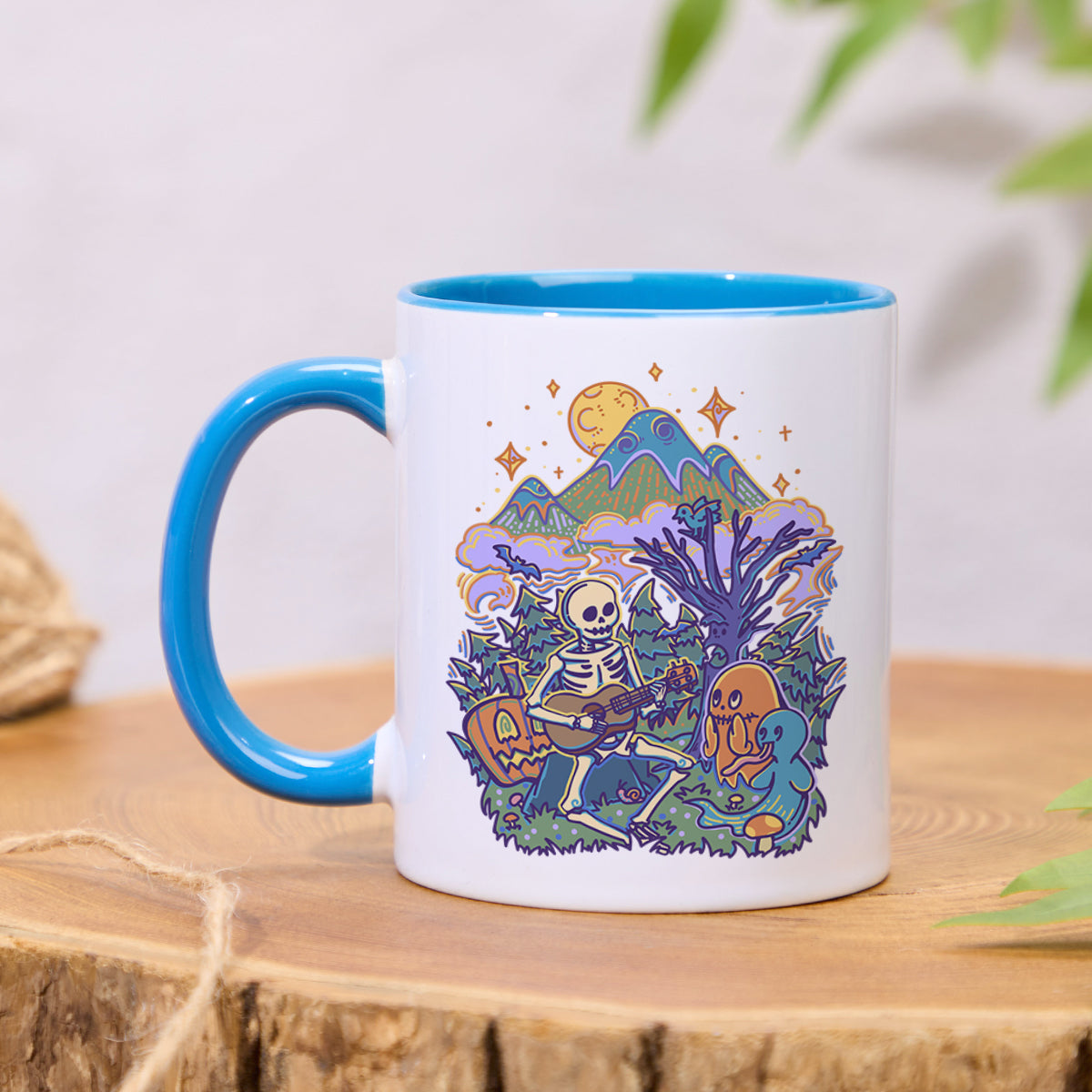 Freeleaf Fairy Tale Halloween Colorful Ceramic Mug