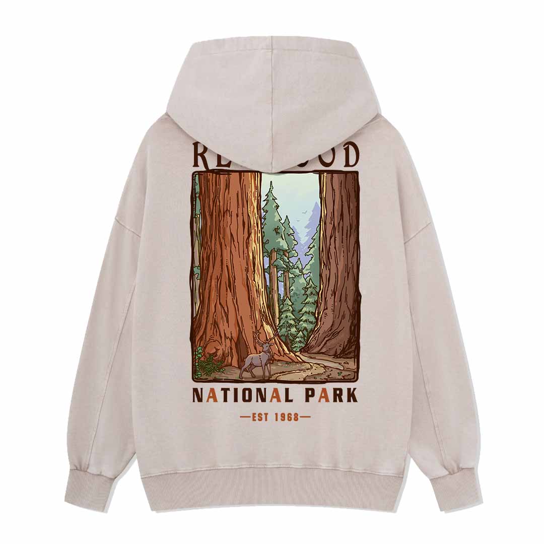Redwood National Park Washed Hoodie