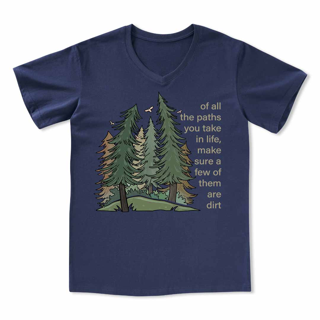 Path Of Life V-neck Tee