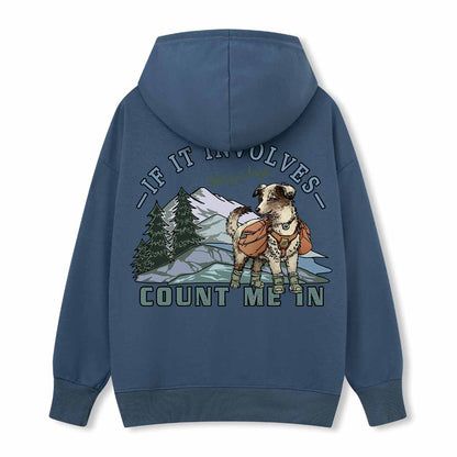 Hiking & Dogs Adventure Hoodie