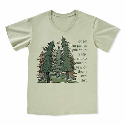 Path Of Life V-neck Tee