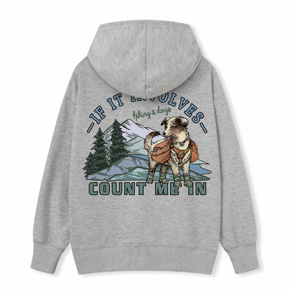 Hiking & Dogs Adventure Hoodie