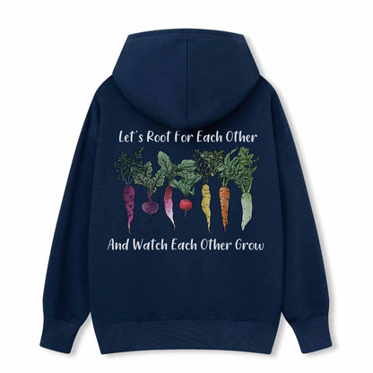 Let Root For Each Other Back-printed Hoodie