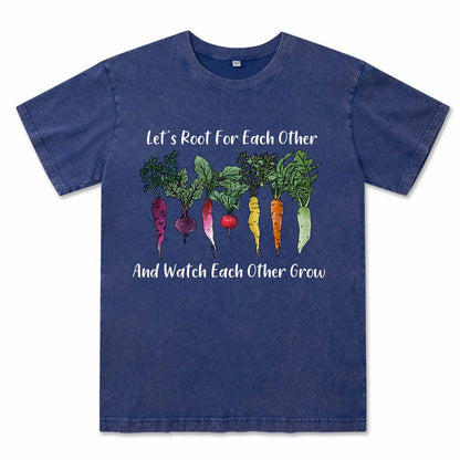 Let Root For Each Other Washed Tee