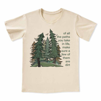 Path Of Life V-neck Tee