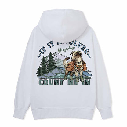 Hiking & Dogs Adventure Hoodie