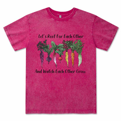 Let Root For Each Other Washed Tee