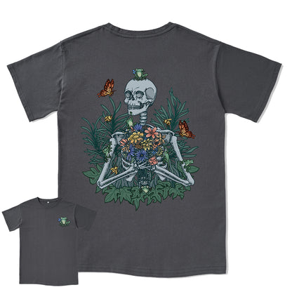 Freeleaf Rebirth in Bloom Camping Unisex Nature Inspired Tee