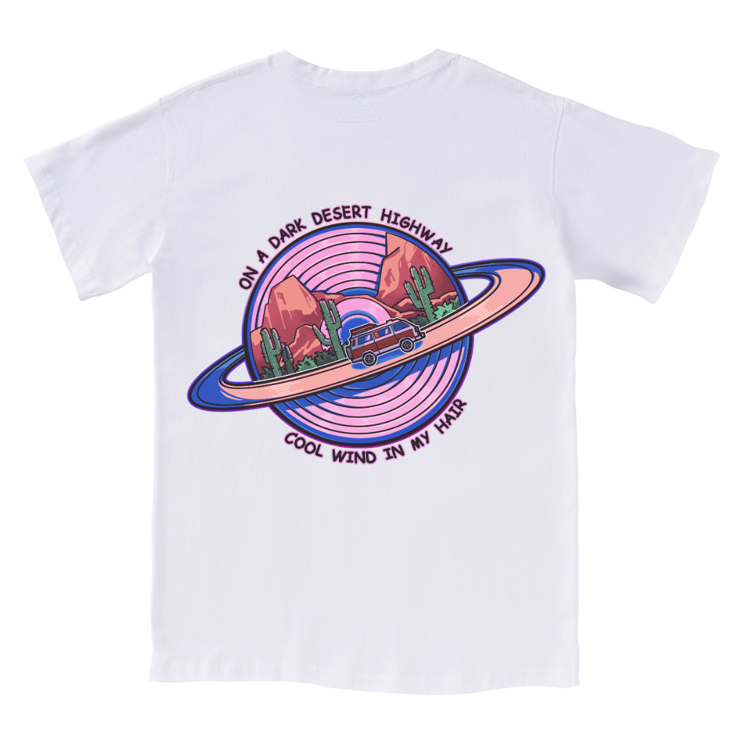 On A Dark Desert Highway Tee