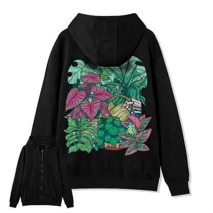 You Make Me Feel Alive Back-printed Hoodie